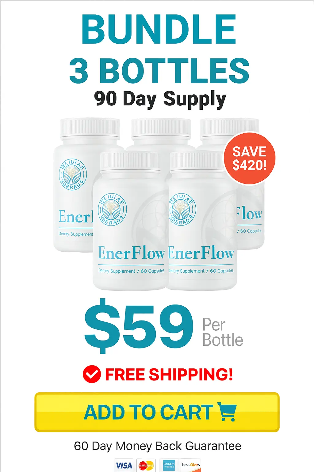 EnerFlow 3 Bottle Price